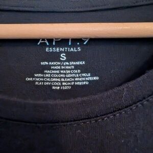 APT 9 Long Sleeve Shirt (Black)